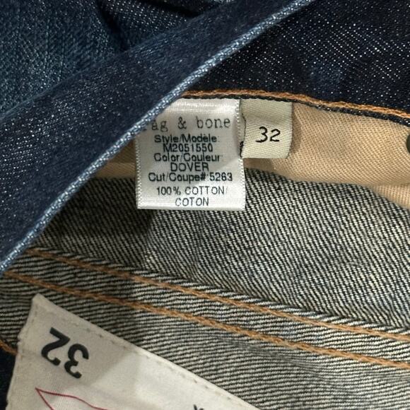 Rag & Bone RB 23X Jay Skinny Jean 100% Cotton Jeans Size 32 NWOT - Picture 9 of 9